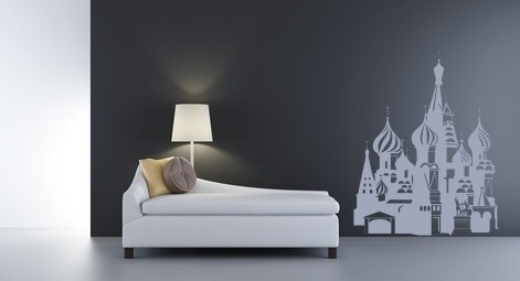 Naklejka ścienna cerkiew