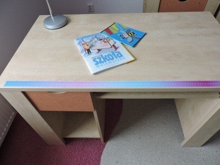 Naklejka dziewczęca miarka samoprzylepna