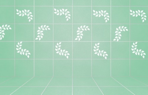 naklejki dekoracyjne na kafelki i ścianę do łazienki, różne wymiary