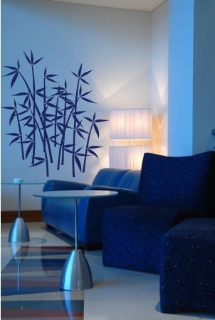 Naklejki na ścianę bambusowe