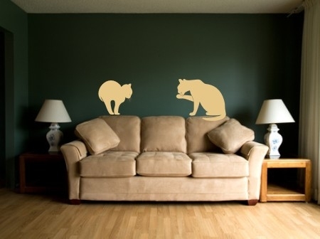 Naklejka ścienna kot