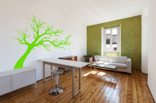 naklejka ścienna do dekoracji drzewo