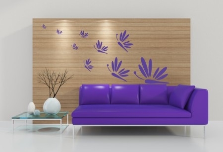 Naklejki na ścianę Zestaw Motyli M19