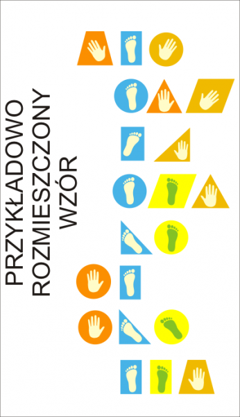 naklejki samoprzylepne dla dzieci na podłogę do chodzenia