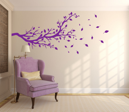 Naklejka na ścianę Jesienna gałązka M45