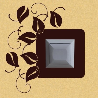 Naklejka welurowa pod kontakt W9