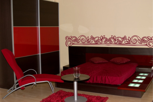 Naklejka na ścianę do sypialni nad łóżko