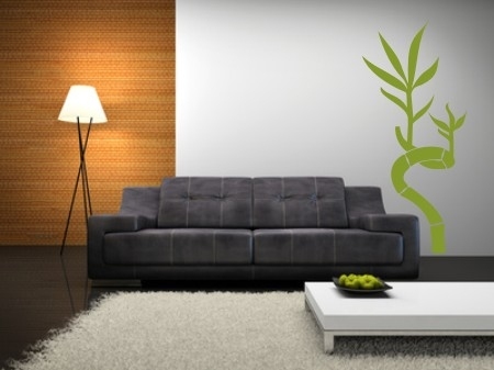 Bambus dekoracja na ścianę