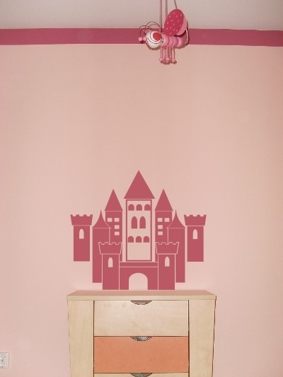 Naklejka na ścianę Zamek księżniczki M18