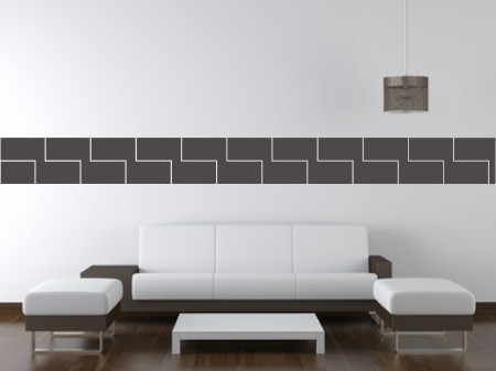 Naklejka pasek ozdobny samoprzylepny na ścianę