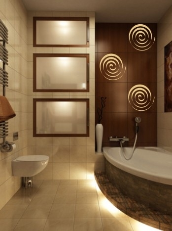 Naklejka na kafelki Kółko K10