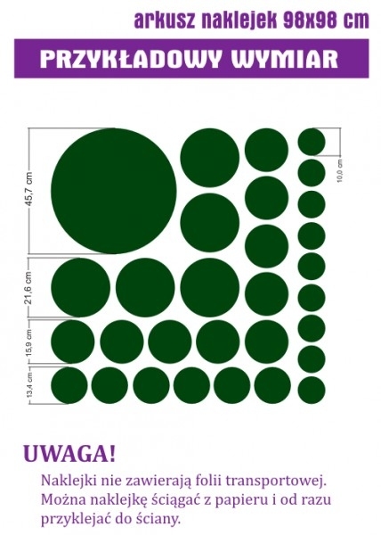 Naklejki ścienne koła