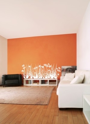 Naklejki ścienne kwiaty do salonu