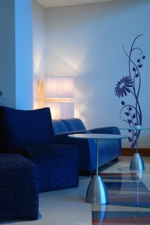 Szablony dekoracyjne do pokoju kwiaty