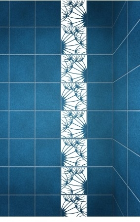 naklejki na kafelki do łazienki z dmuchawcami