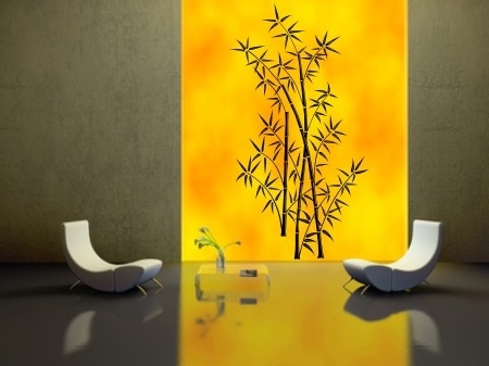 Bambusy dekoracyjne ścienne