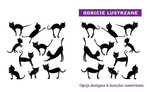 Kociaki samoprzylepne na ściany